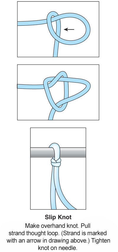 Slip Knot - How to Cast On